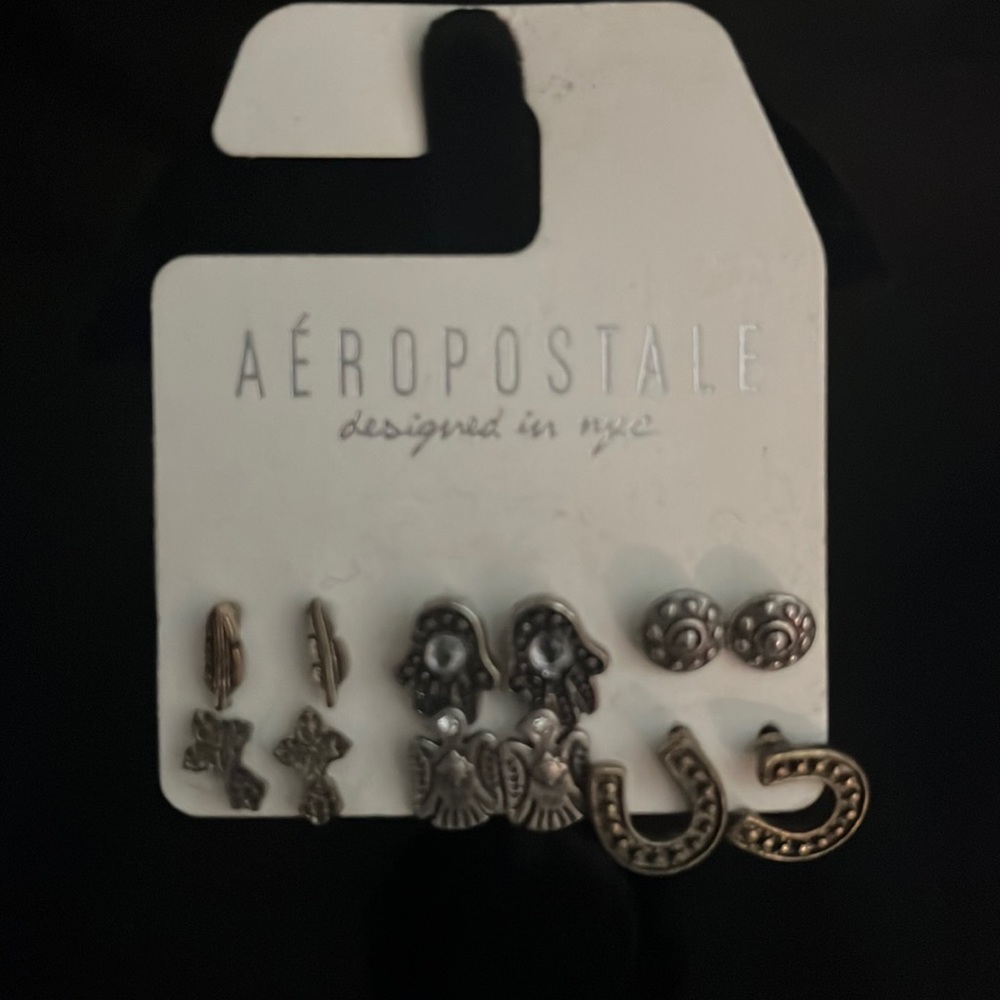 6 Pair Aeropostale Earrings (New)